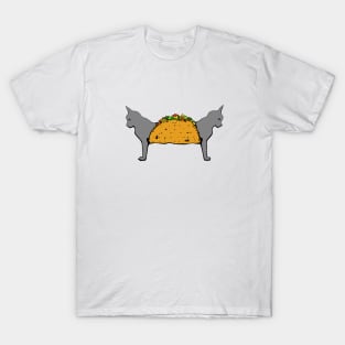 Tacocat Two-Headed Cat - No Lettering T-Shirt